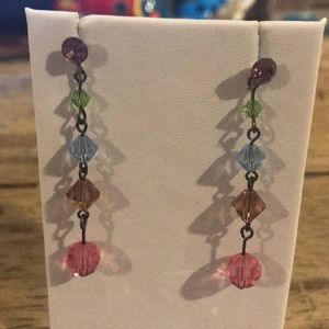 Colorful Crystal Earrings